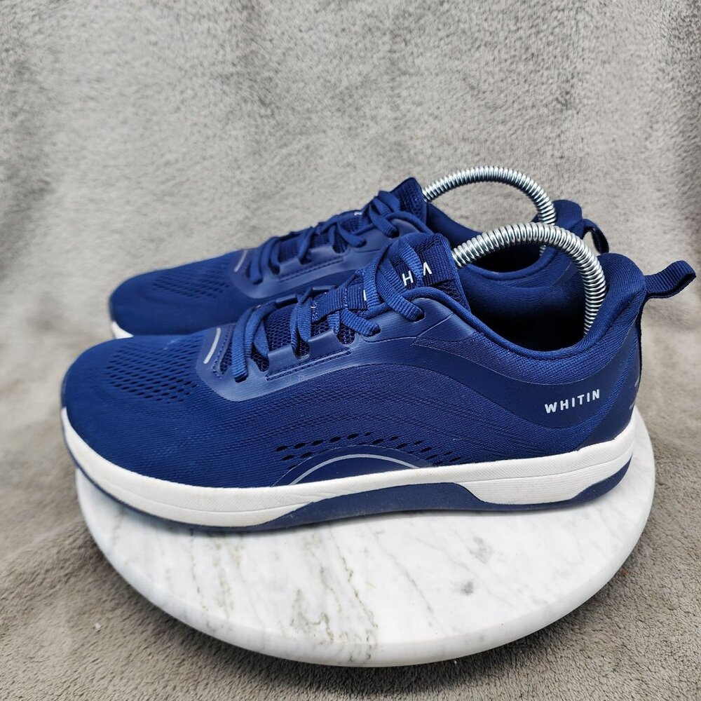 Whitin Shoes Womens Size EU 40 US 9 Blue Lace Up Sneakers *GUC*